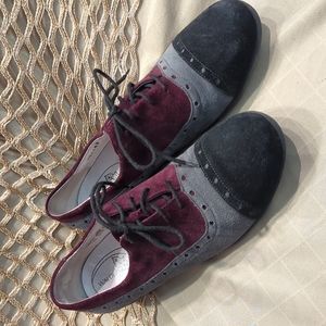 Waldlaufer multi color cap toe with minimist brogue